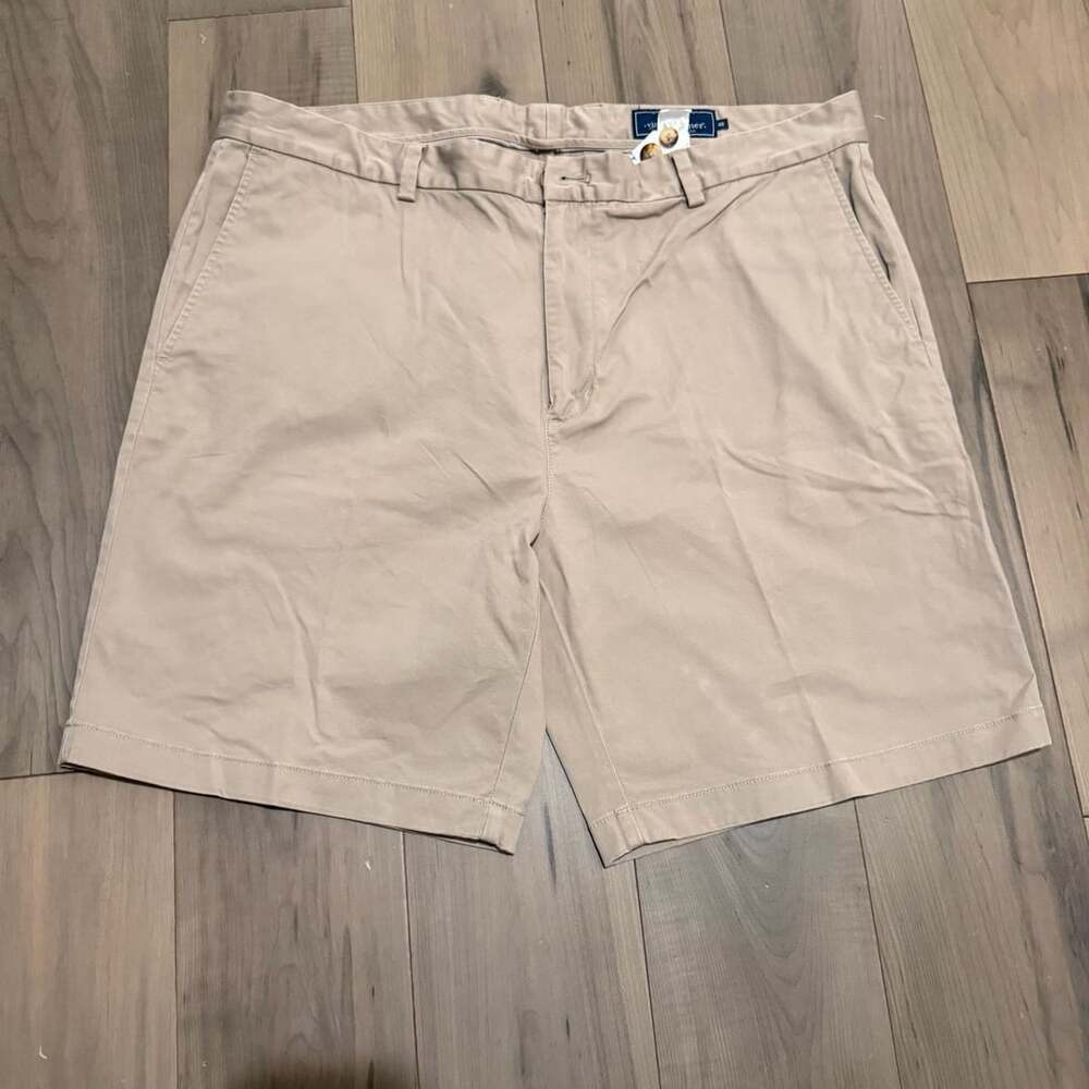 Vineyard Vines Men's Khaki Tan Cotton Stretch Chino Shorts Size 40